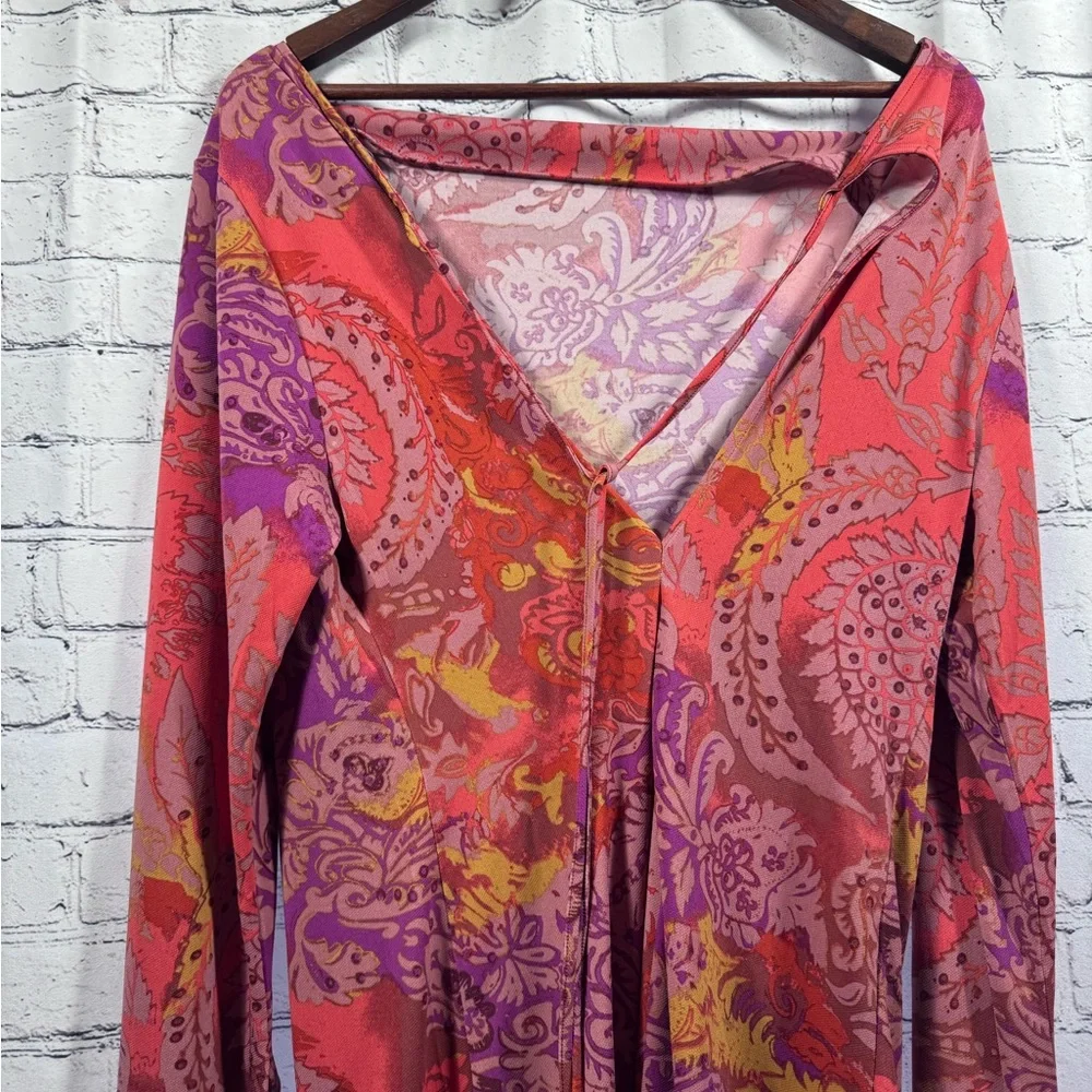 Silence + Noise Sandra Long Sleeve Mini Dress - Picture 6 of 9